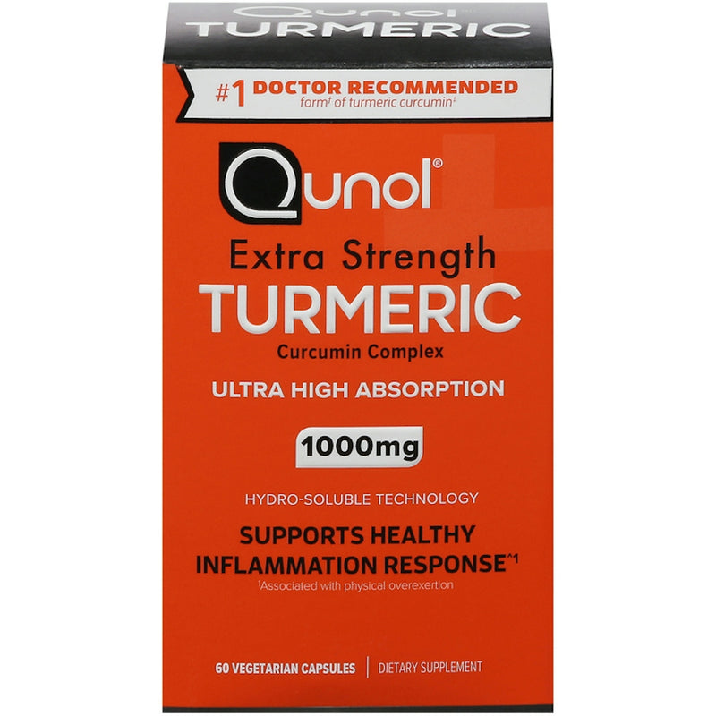 Qunol Qunol Extra Strength Turmeric 1000mg Capsules Vitamins & Supplements Firebrick
