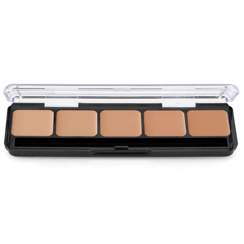 Graftobian Make-Up Company Glamour Crème™ Ultra HD Foundation Palettes Black Neutral #2