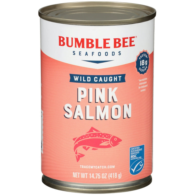 Bumble Bee Seafoods Bumble Bee Seafoods Premium Wild Pink Salmon 14.75oz Soups & Broths Light Salmon