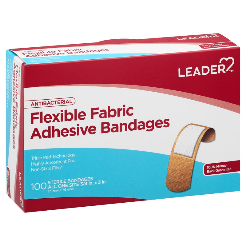 The Leader Leader™ Antibacterial Flexible Fabric Bandages Fabric White Smoke