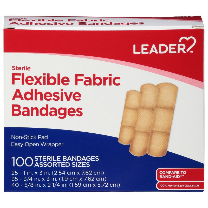 The Leader The Leader Flexible Fabric Adhesive Bandages Medical Tape & Bandages Lavender