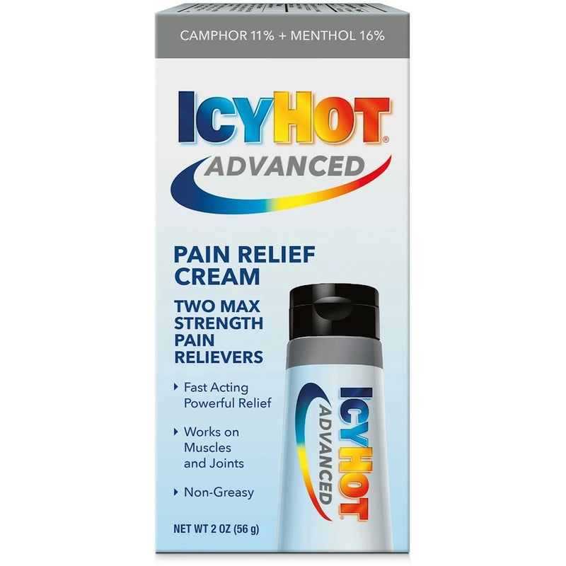 Icy Hot Icy Hot Advanced Pain Relief Cream 2 Oz Medicine & Drugs Lavender