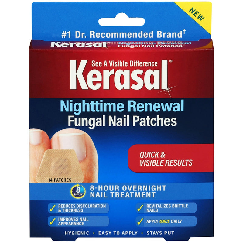 Kerasal Kerasal Nighttime Renewal Fungal Nail Patches Health & Beauty Midnight Blue