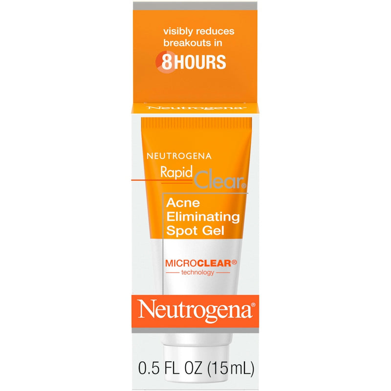 Neutrogena Neutrogena Rapid Clear Acne Eliminating Spot Treatment Gel With Witch Hazel And Salicylic Acid - 0.5 Fl Oz Skin Care Lavender