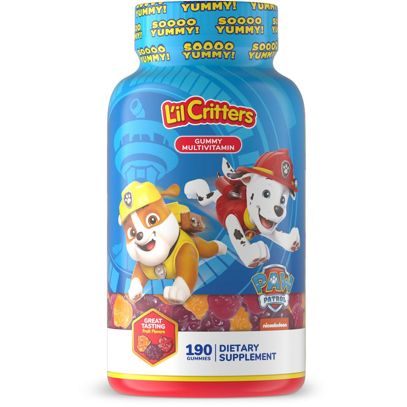 L'il Critters L'il Critters Paw Patrol Complete Multivitamin Gummies - 190 Count Vitamins & Supplements White Smoke