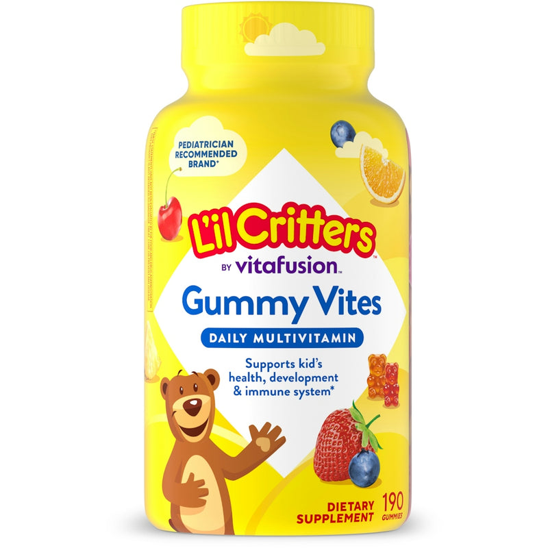 L'il Critters L'il Critters Gummy Vites 190Ct Vitamins & Supplements White Smoke