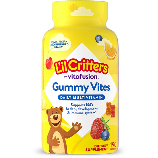L'il Critters L'il Critters Gummy Vites 190Ct Vitamins & Supplements White Smoke