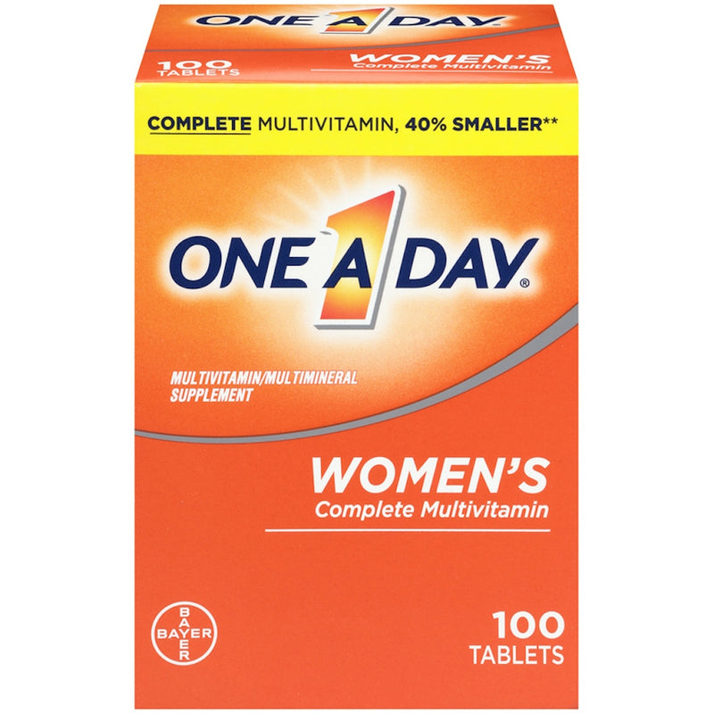 One A Day One A Day Complete Multivitamin, Women's, Tablets Vitamins & Supplements Tomato