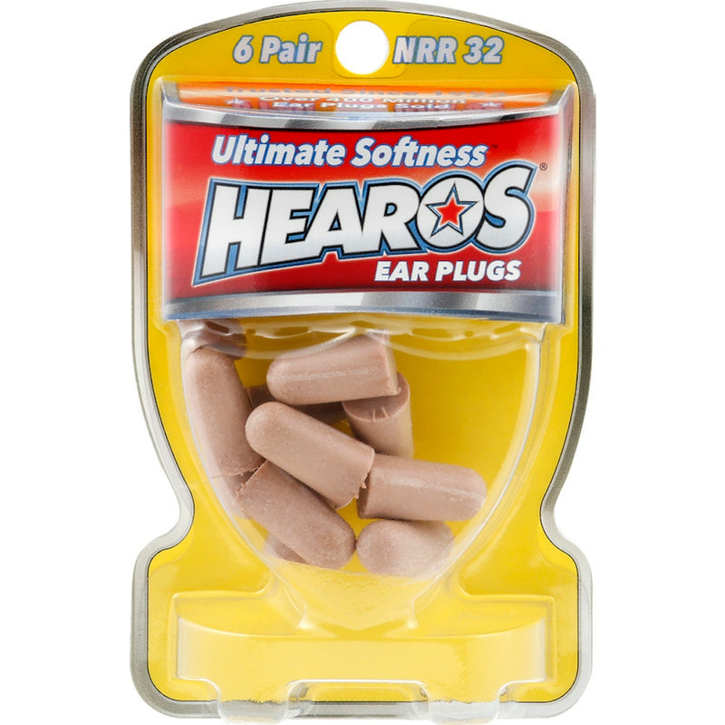 Hearos Hearos Ear Plugs Ultimate Softness Series Ear Care White Smoke