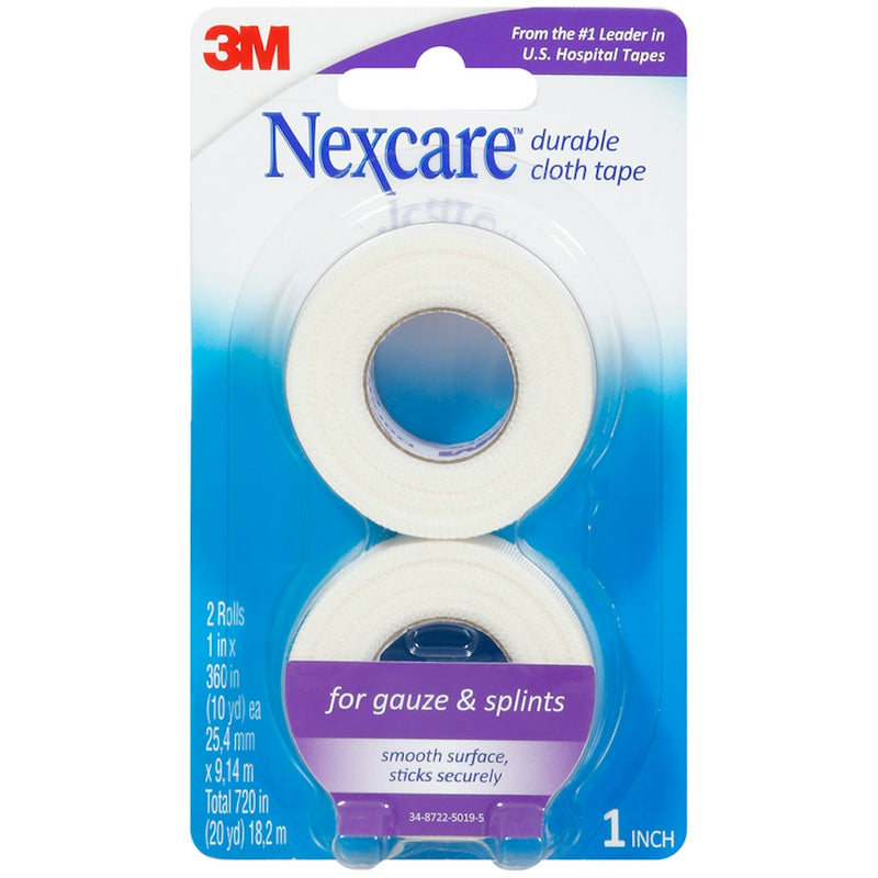 Nexcare Nexcare Durapore Durable Cloth Tape 1 Inch X 10 Yards, (Pack Of 2), From The #1 Leader In U.S. Hospital Tapes Medical Tape & Bandages Lavender