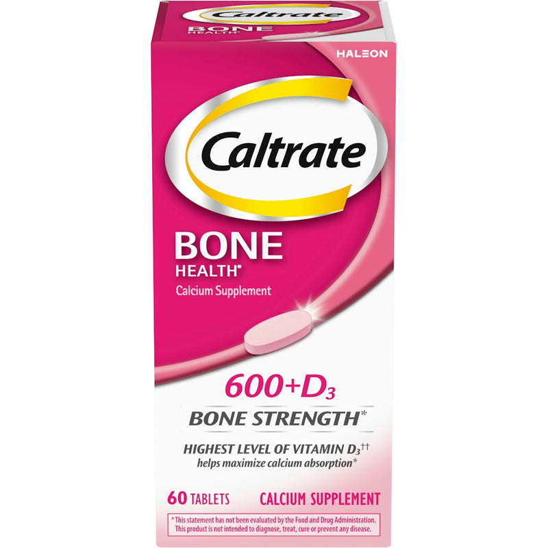Caltrate Caltrate 600 Plus D3 Calcium And Vitamin D Supplement Tablets, Bone Health Supplements For Adults Vitamins & Supplements White Smoke