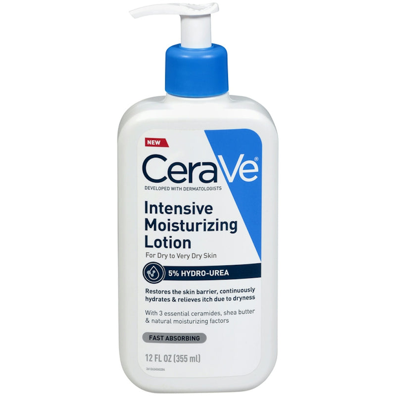 CeraVe CeraVe Intensive Moisturizing Lotion 12 Fl Oz Lotion & Moisturizer White Smoke