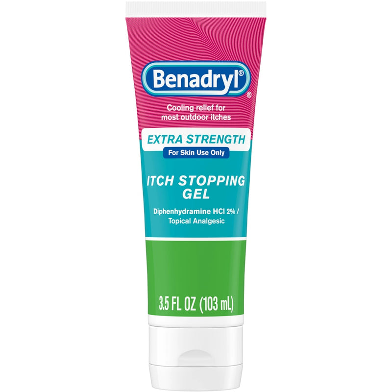 Benadryl Benadryl Extra Strength  Gel  3.5 Oz First Aid White Smoke
