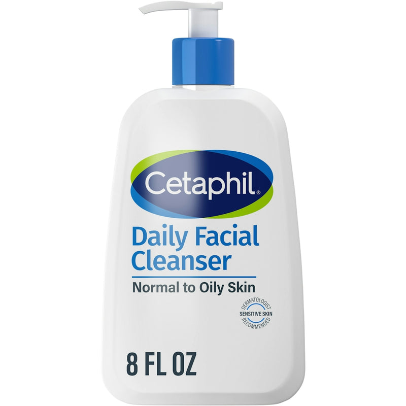 Cetaphil Cetaphil Daily Sensitive Facial Cleanser, 8 Fl Oz Facial Cleansers White Smoke