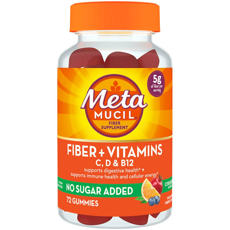 Metamucil Metamucil Fiber Supplement, Gummies, Citrus Berry Flavored Personal Care White Smoke