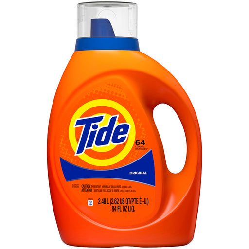 Tide Tide Laundry Detergent Liquid, Original Scent, 84 Fl Oz, 64 Loads Laundry Detergent White Smoke