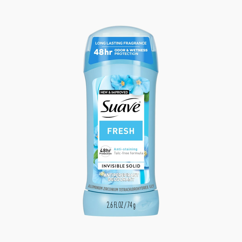 Suave Suave Antiperspirant Deodorant, Invisible Solid, Fresh 2.6 Fl Oz Deodorant White Smoke