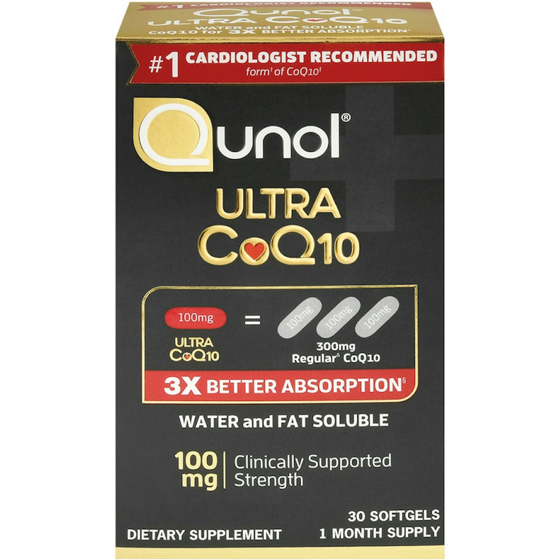 Qunol Qunol Ultra 100 Mg CoQ10 Dietary Supplement Softgels Vitamins & Supplements Dark Slate Gray