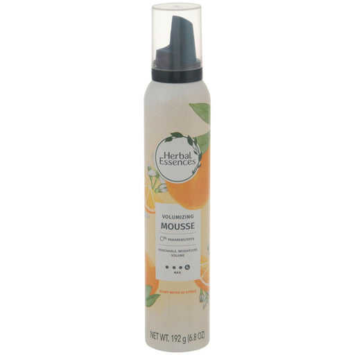 Herbal Essences Herbal Essences Max Volumizing Mousse, Citrus Scent, 6.8 oz Hair Foam Hair Care Dark Gray