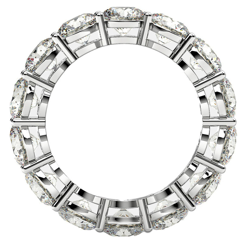 Bids.com Round Cut Lab Grown Diamond Eternity Ring in 14k White Gold (6 cttw FG/VS2) Rings White Smoke 4 / White Gold,4.5 / White Gold,5 / White Gold,5.5 / White Gold,6 / White Gold,6.5 / White Gold,7 / White Gold,7.5 / White Gold,8 / White Gold,8.5 / White Gold,9 / White Gold