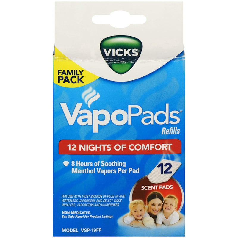 Vicks Vicks Scent Pads, Refills, Family Pack Health & Beauty Lavender