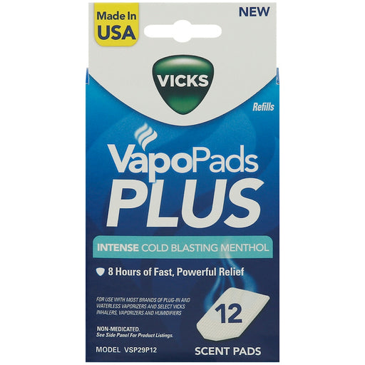 Vicks Vicks Scent Pads, Refills, Non-Medicated Medicine & Drugs Light Gray