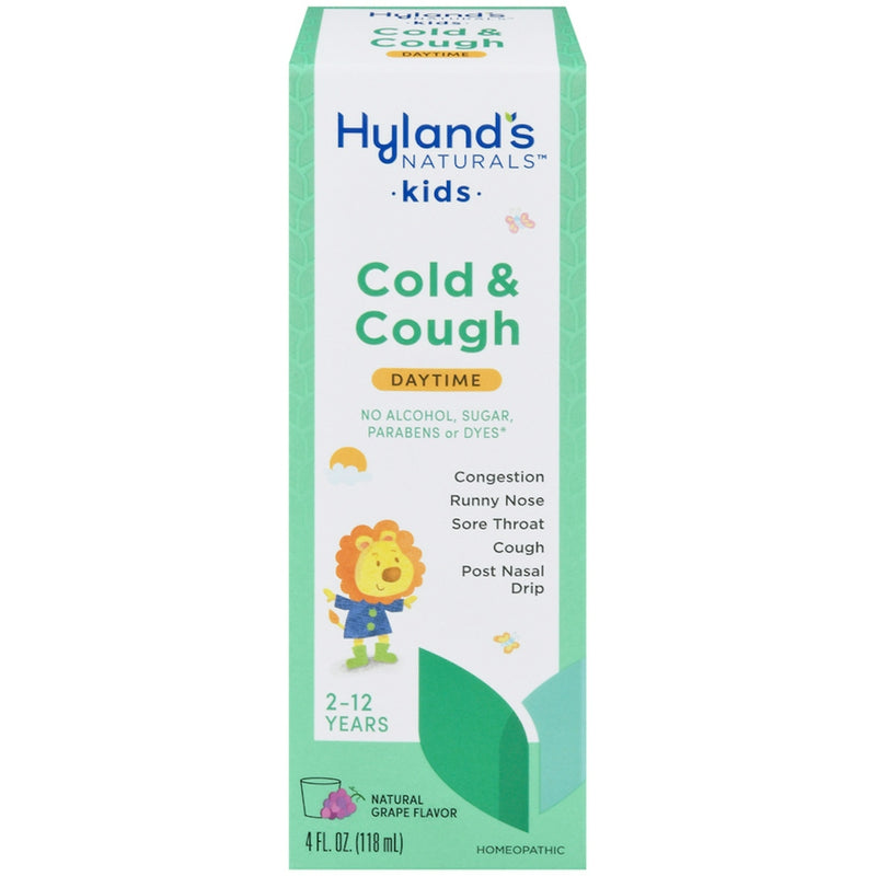Hyland's Hyland's Naturals Kids Daytime Natural Grape Flavor  Cold & Cough 4 Fl Oz Grapes Lavender