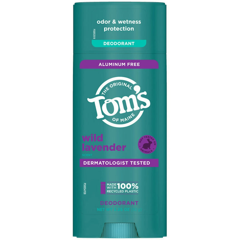 Tom's of Maine Tom's of Maine® Natural Deodorant – Wild Lavender (2.25 oz) Deodorant Steel Blue