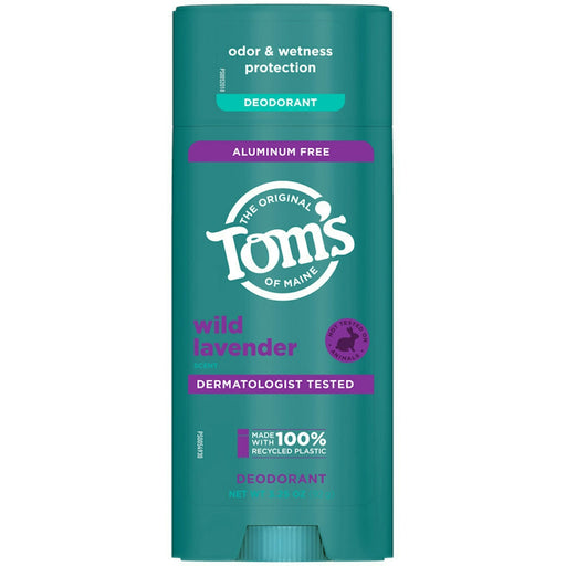Tom's of Maine Tom's of Maine® Natural Deodorant – Wild Lavender (2.25 oz) Deodorant Steel Blue