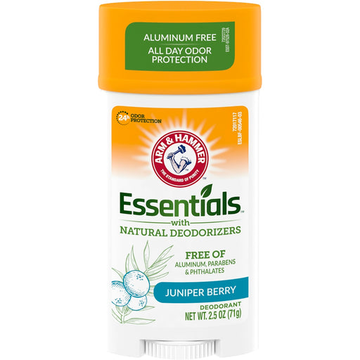 Arm & Hammer Arm & Hammer Essentials Natural Deodorant, Clean Juniper Berry, 2.5 Oz Deodorant White Smoke