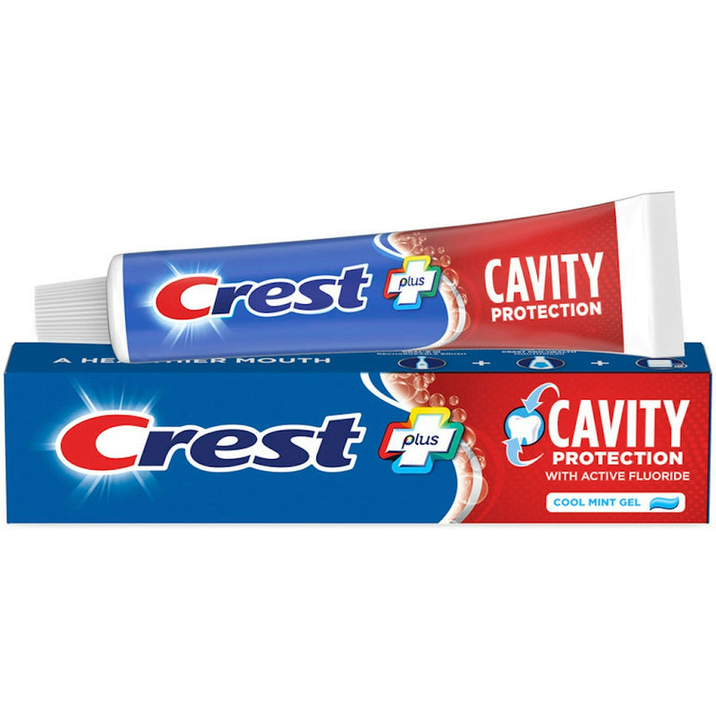 Crest Crest Cool Mint Gel Fluoride Anticavity Toothpaste - 5.7 Ounce Toothpaste White Smoke