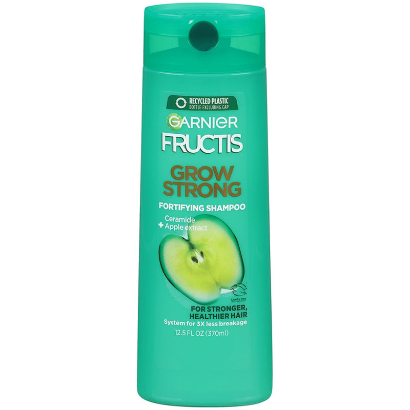Fructis Fructis Garnier Hair Care Grow Strong Shampoo, 12.5 Fl Oz Shampoo Light Sea Green