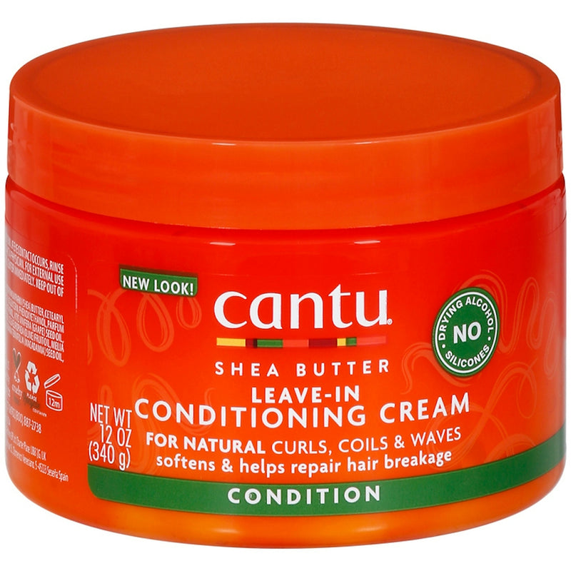 Cantu Cantu Shea Butter For Natural Hair Leave In Conditioning Repair Cream Hair Care Orange Red