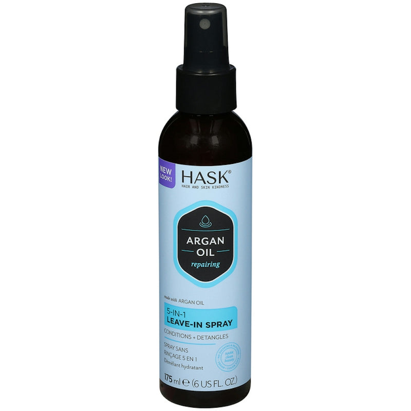Hask Hask Argan Oil 5-In-1 Leave In Spray - 6 Fl Oz Hair Care Black