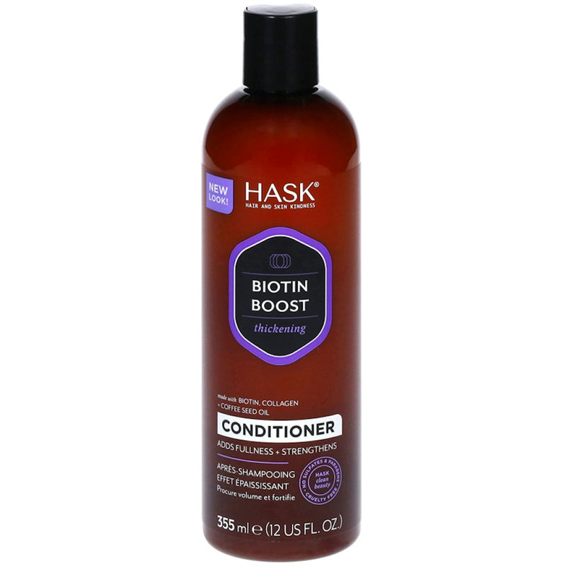Hask Hask Biotin Boost Thickening Conditioner, 12 Fl Oz Conditioners White Smoke