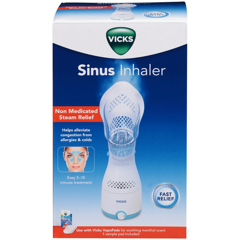 Vicks Vicks Personal Sinus Steam Inhaler Steam Inhalers Midnight Blue
