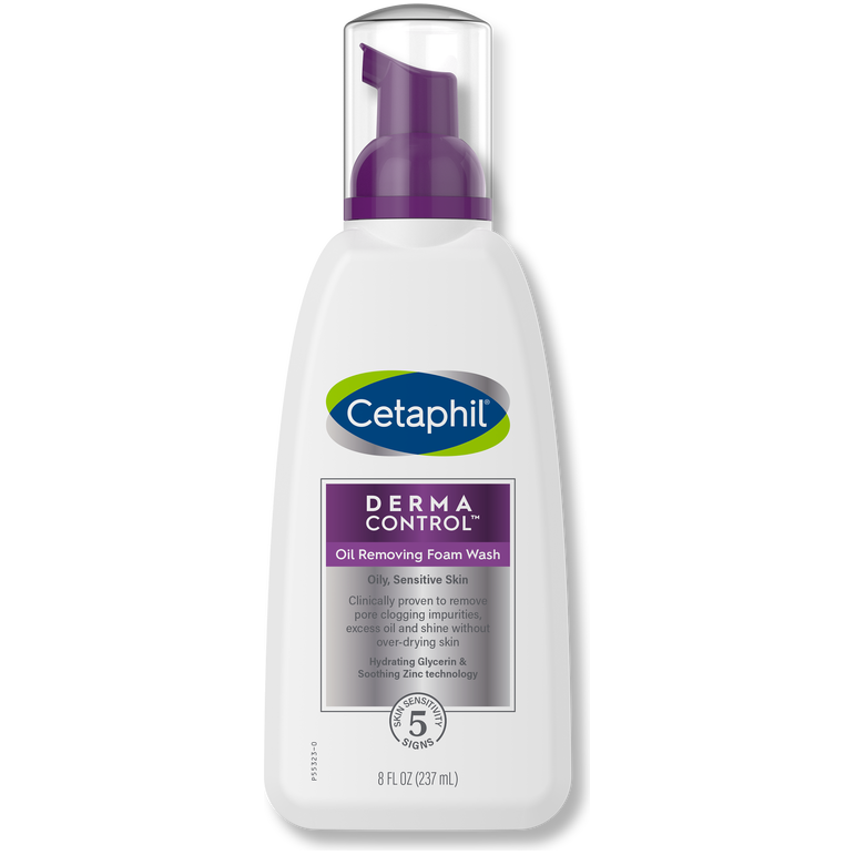 Cetaphil Cetaphil Pro Oil Removing Foam Wash, 8 Oz Facial Cleansers Light Gray