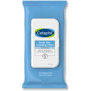 Cetaphil Cetaphil Gentle Skin Cleansing Cloths 25 Count for Dry Sensitive Skin 16.0 Makeup Removers Cornflower Blue