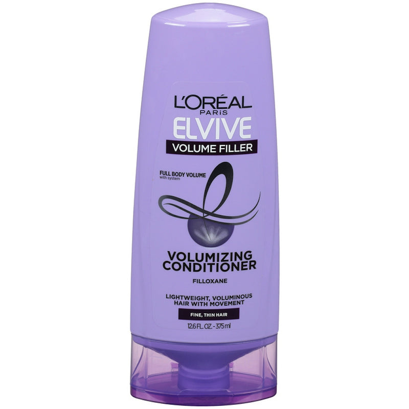 L'Oreal L'Oreal Paris Elvive Volume Filler Thickening Conditioner, 12.6 Fl Oz Conditioners Light Steel Blue
