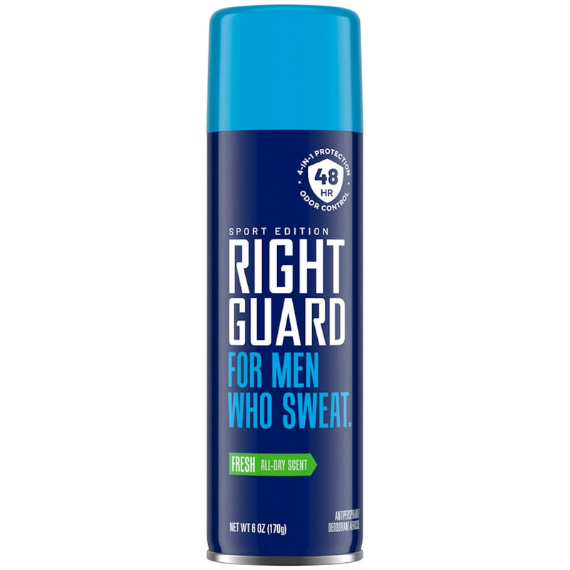 Right Guard Right Guard Sport Antiperspirant Deodorant Aerosol Fresh 6 Oz Deodorant Dark Slate Gray