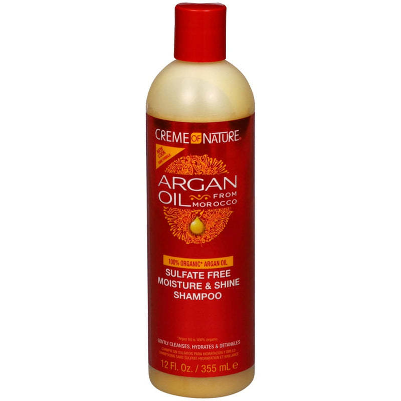 Creme of Nature Creme of Nature Moisture & Shine Sulfate Free Argan Oil Shampoo Shampoo White Smoke