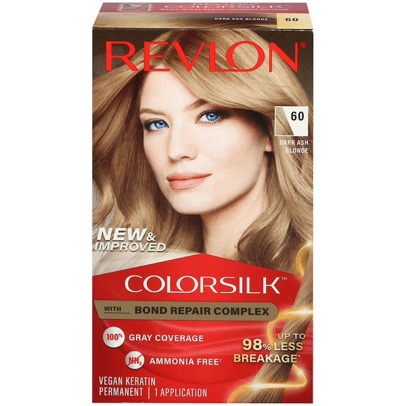 Revlon Revlon Permanent Hair Color, Dark Ash Blonde 60 Hair Color Bisque