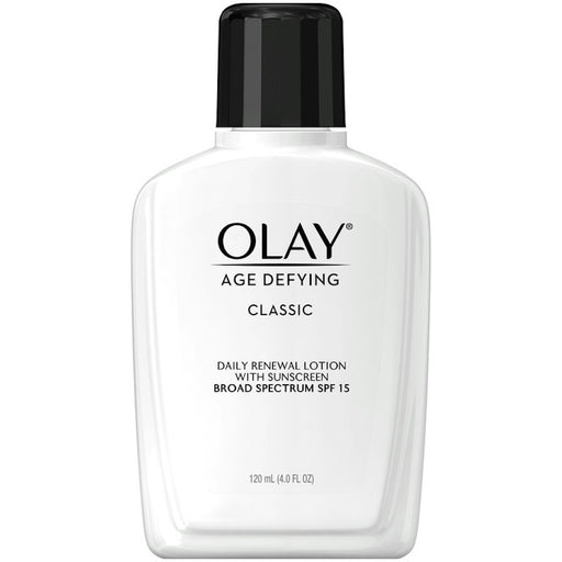 Olay Olay Age Defying Daily Renewal Lotion, With Sunscreen, Classic, Broad Spectrum SPF 15 Face Lotion White Smoke