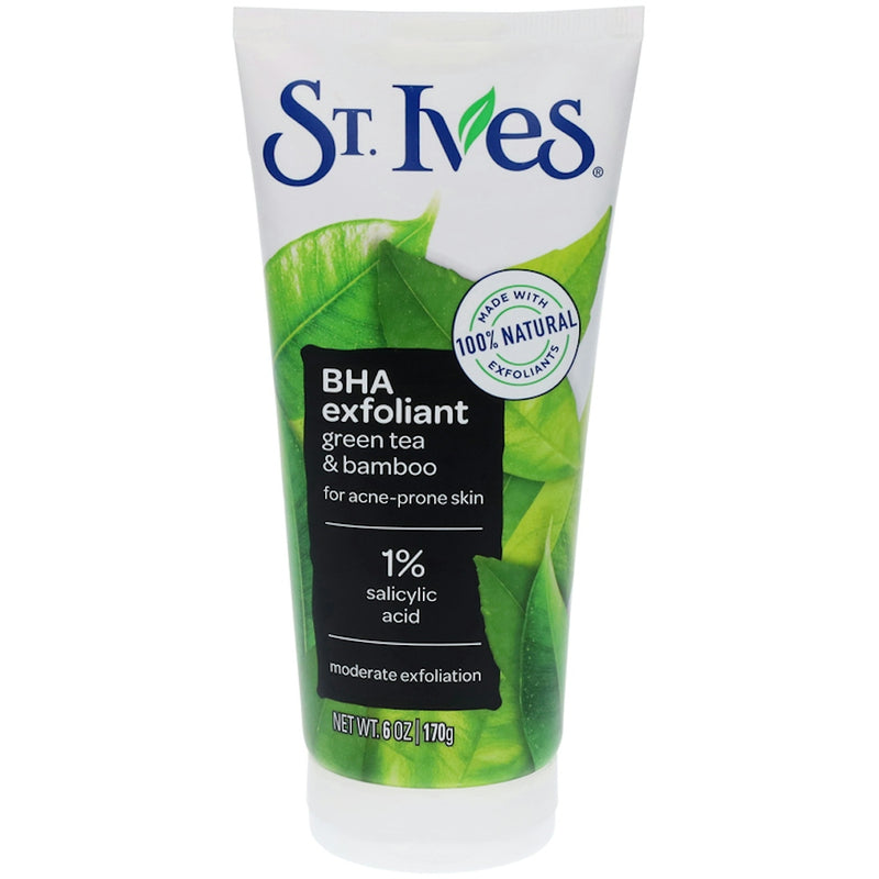St. Ives St. Ives Blackhead Clearing Face Scrub - Green Tea And Bamboo - 6oz Facial Cleansers White Smoke