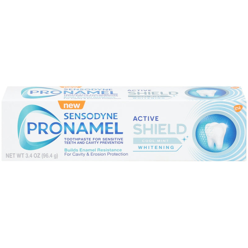 Sensodyne Sensodyne Pronamel Active Shield Whitening Toothpaste - Cool Mint - 3.4oz Toothpaste Alice Blue