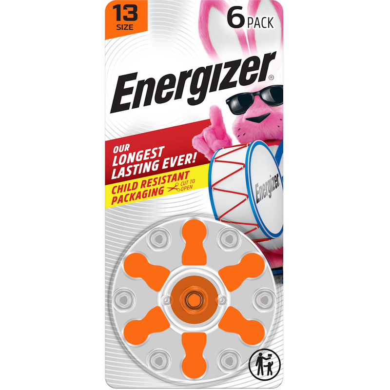 Energizer Energizer Size 13 Hearing Aid Batteries Batteries White Smoke