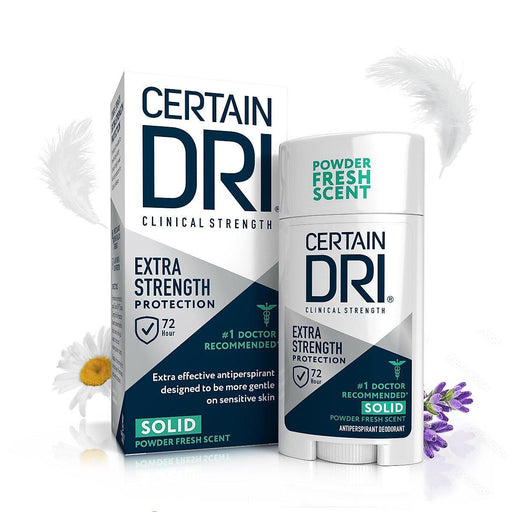 Certain Dri Certain Dri Extra Strength Clinical Antiperspirant Deodorant Deodorant White Smoke