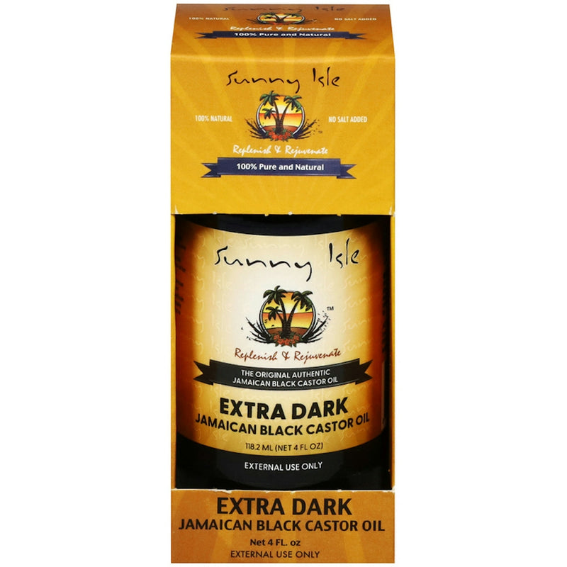 Sunny Isle Sunny Isle Extra Dark Jamaican Black Castor Oil - 4 Fl Oz Hair Care Black