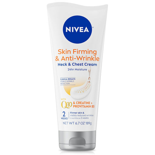 Nivea Nivea Neck & Chest Cream, Skin Firming & Anti Wrinkle 6.7 Oz Lotion & Moisturizer White Smoke