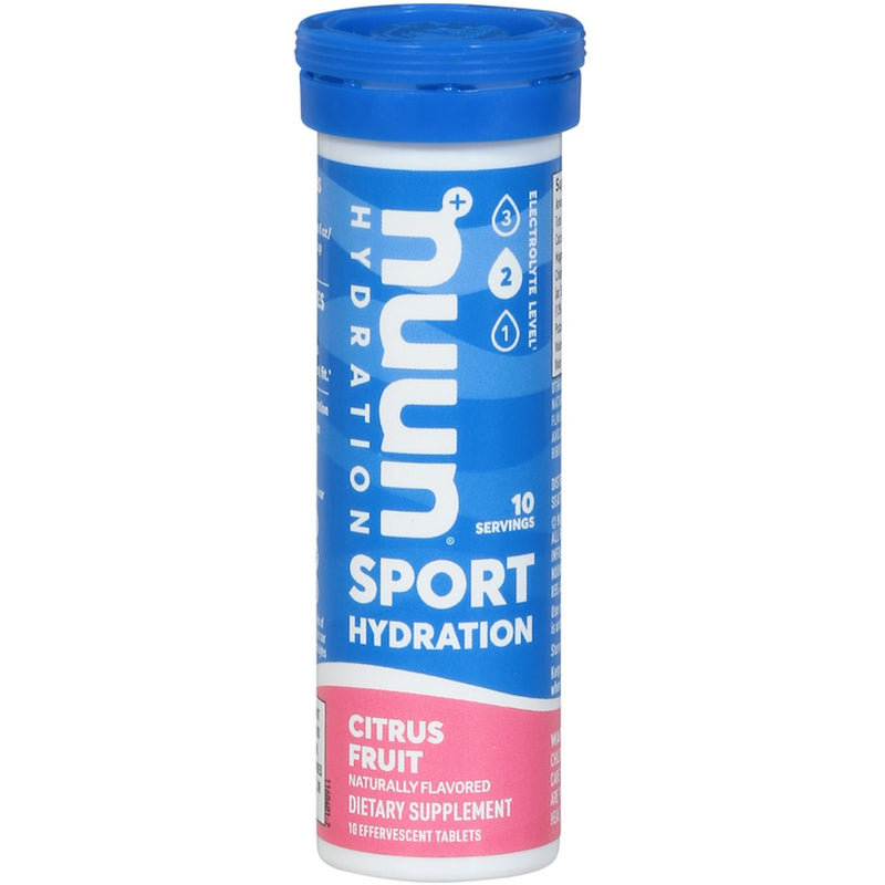 Nuun Nuun Sport Electrolyte Hydration Tablets, Citrus Fruit, 10 Count Vitamins & Supplements White Smoke